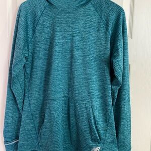 New Balance Teal Running Hoodie